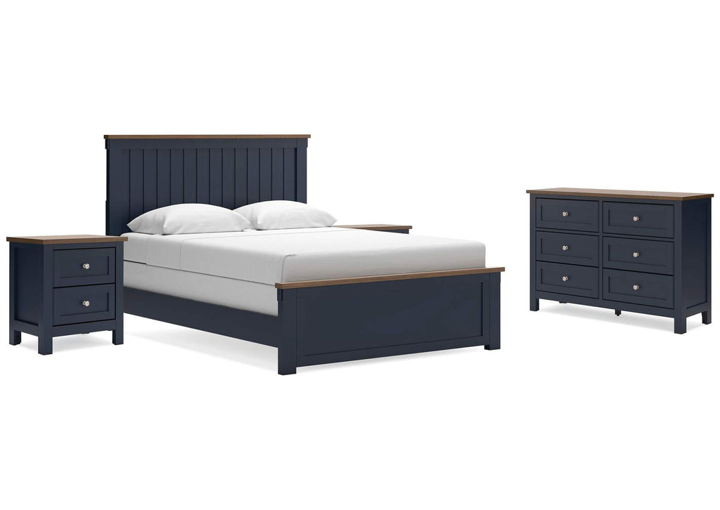 Landocken Queen Panel Bed, Dresser and 2 Nightstands
