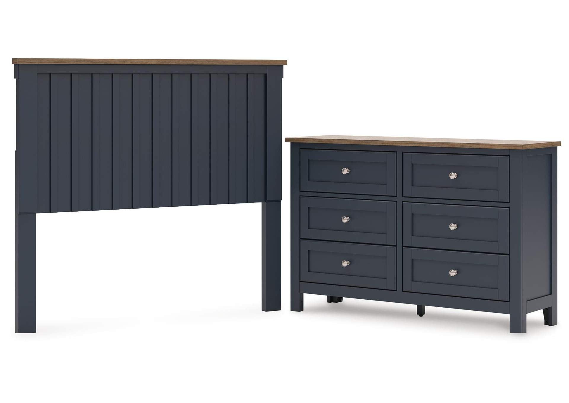 Landocken Full Panel Headboard and Dresser