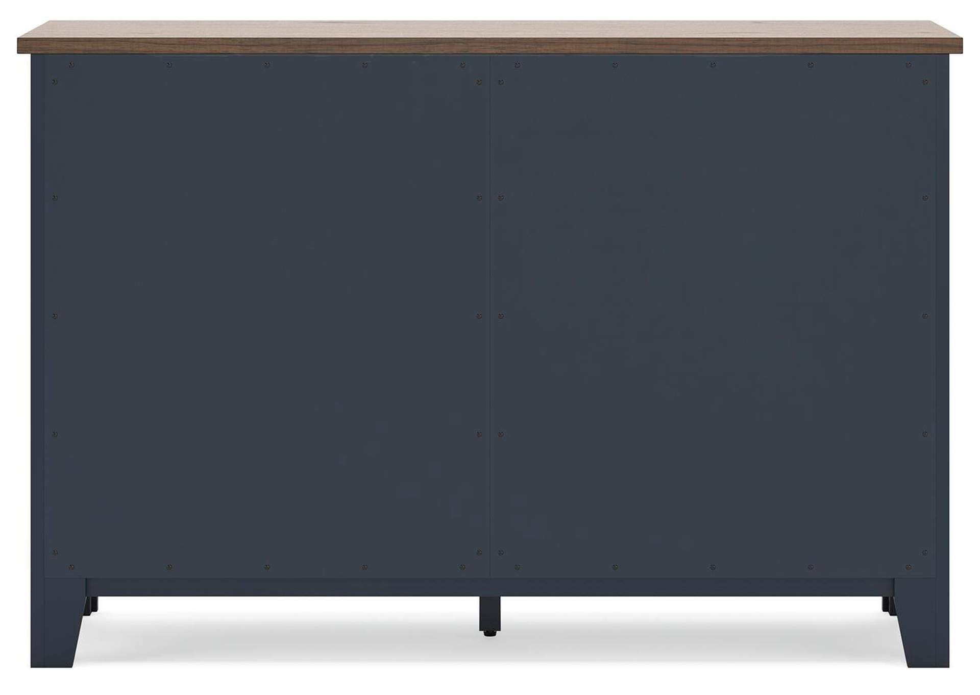 Landocken Queen Panel Headboard, Dresser and 2 Nightstands