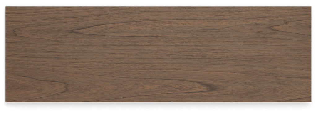 Landocken Dresser in Brown/Blue, top view