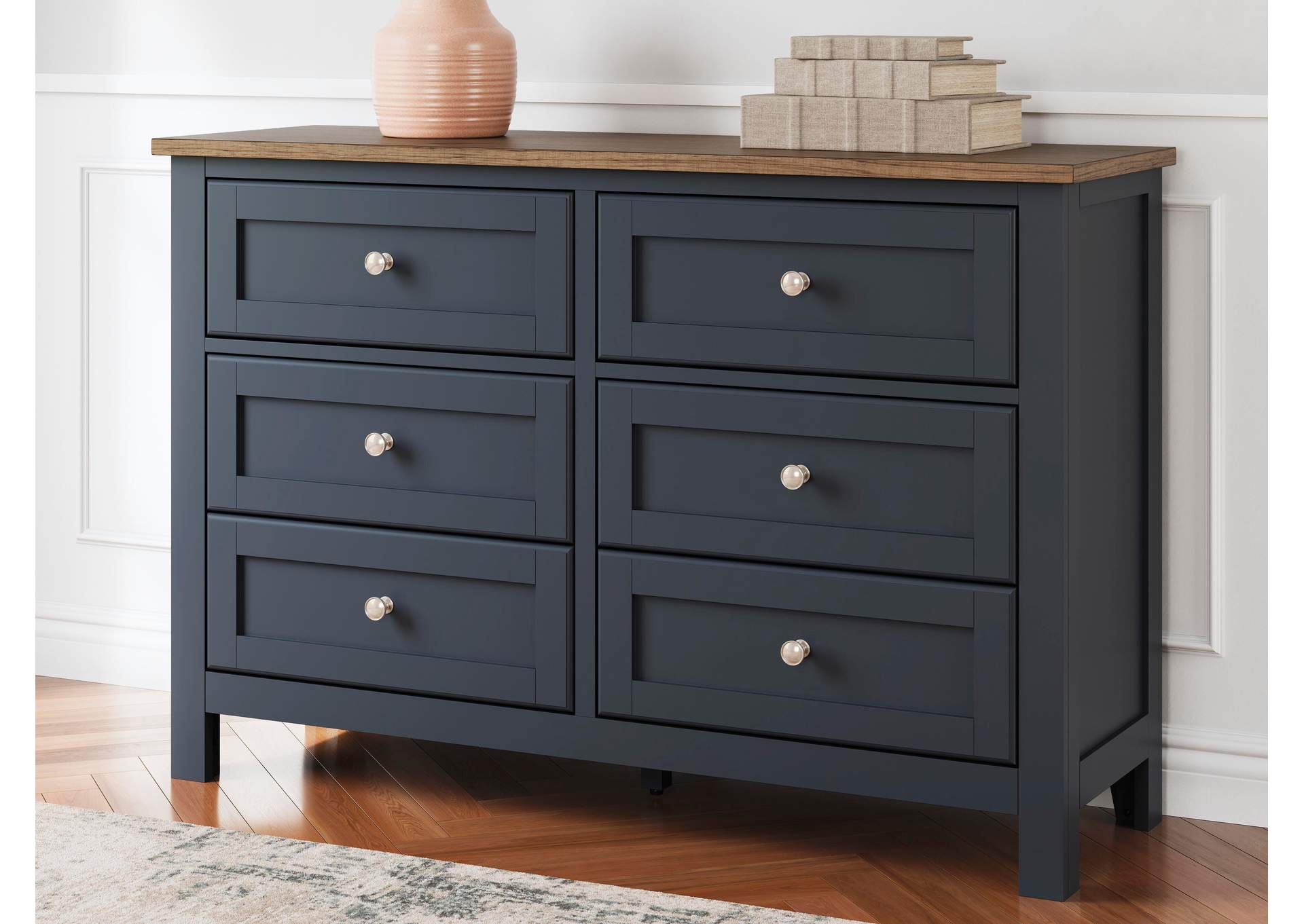 Landocken Full Panel Headboard and Dresser