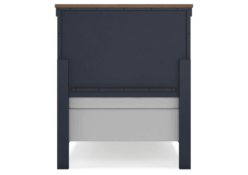 Landocken Twin Panel Bed and Dresser