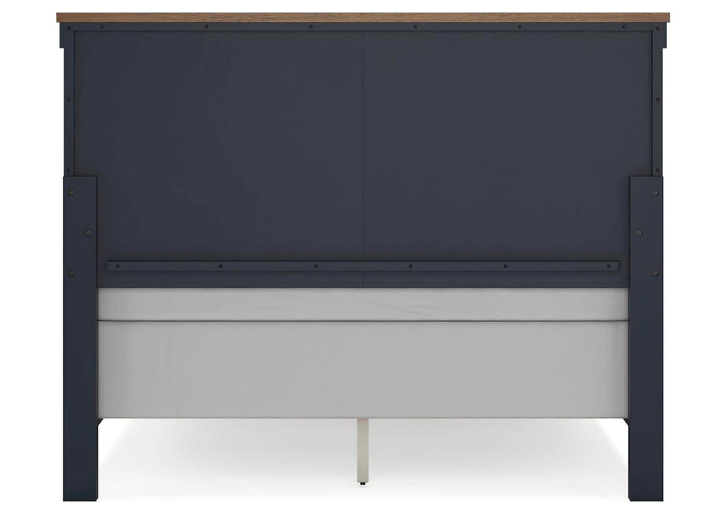 Landocken Queen Panel Headboard, Dresser, Mirror and 2 Nightstands
