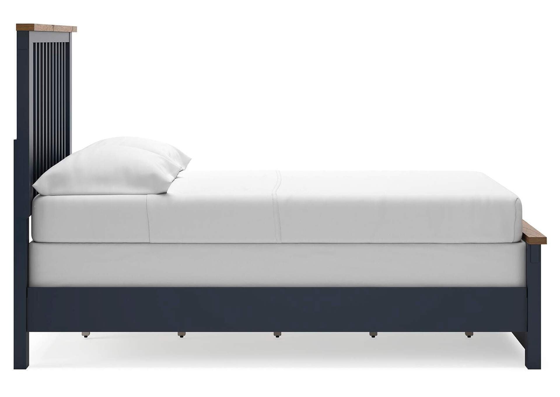 Landocken Full Panel Bed and Dresser side view