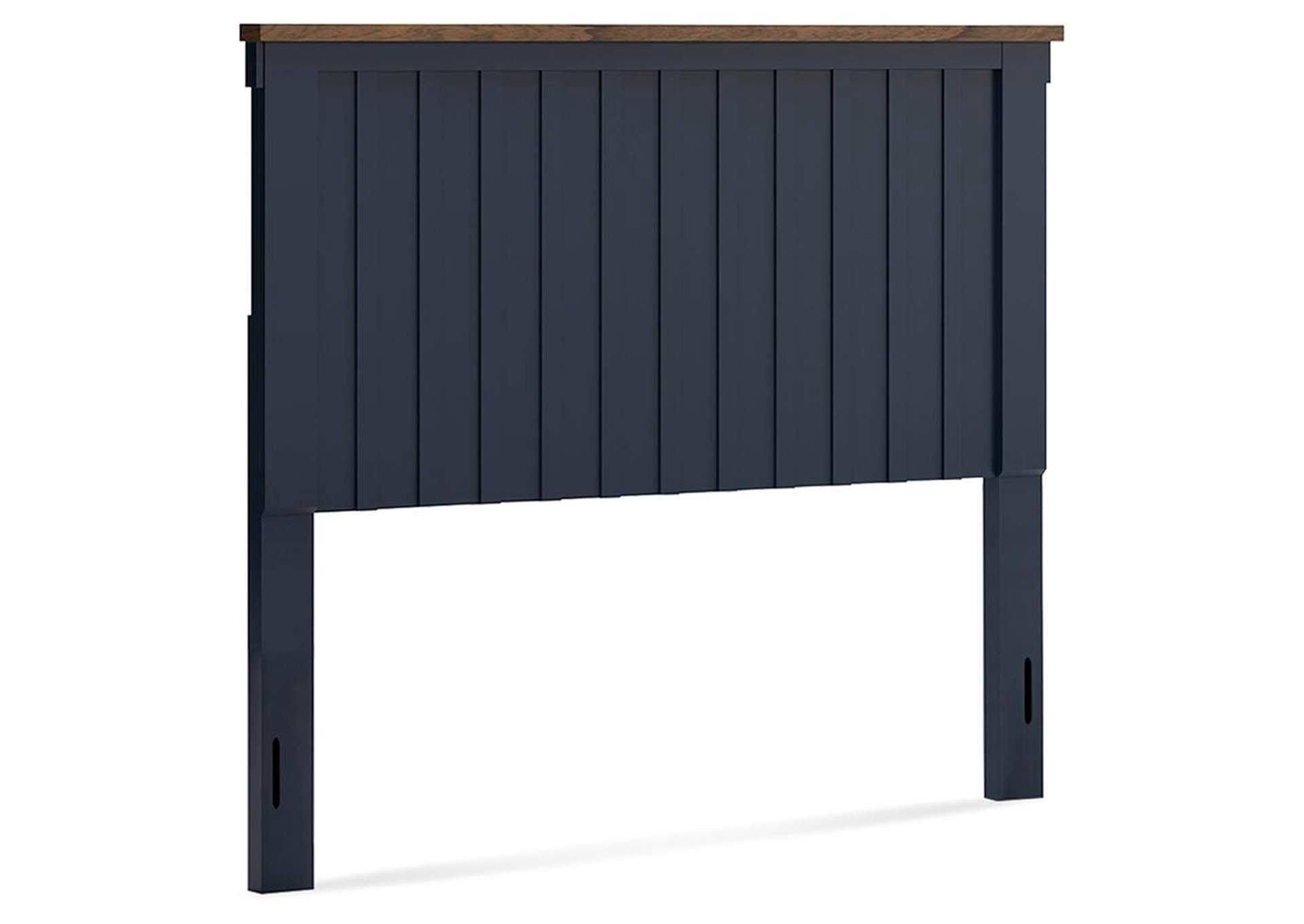 Landocken Full Panel Headboard, Dresser, Mirror and 2 Nightstands