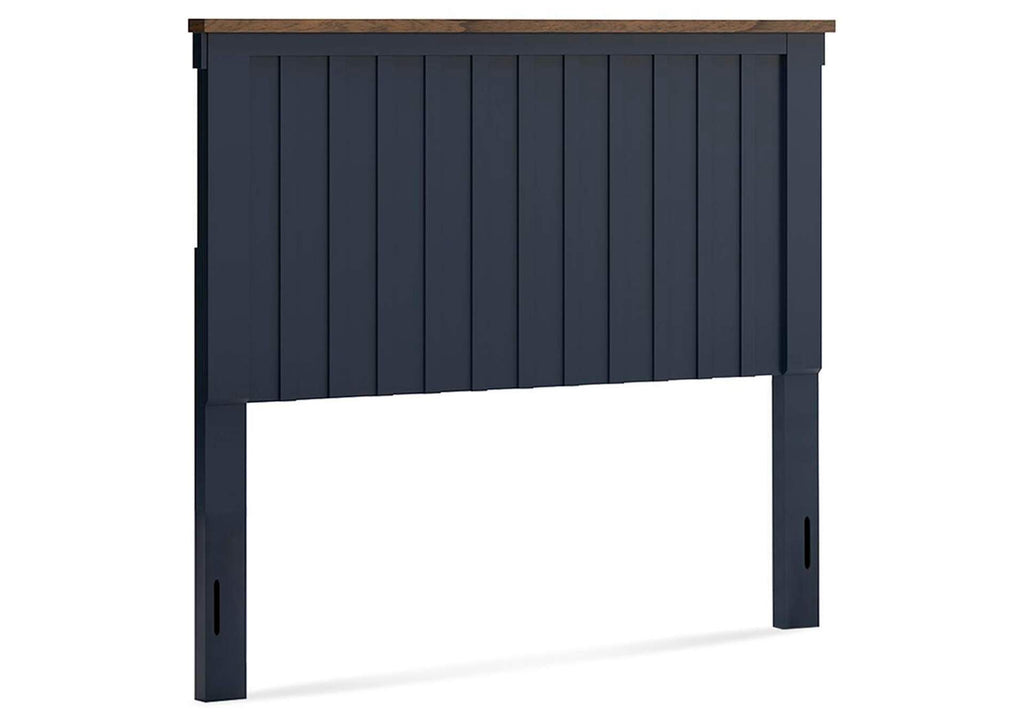 Landocken Full Panel Headboard, Dresser, Mirror, Chest and 2 Nightstands