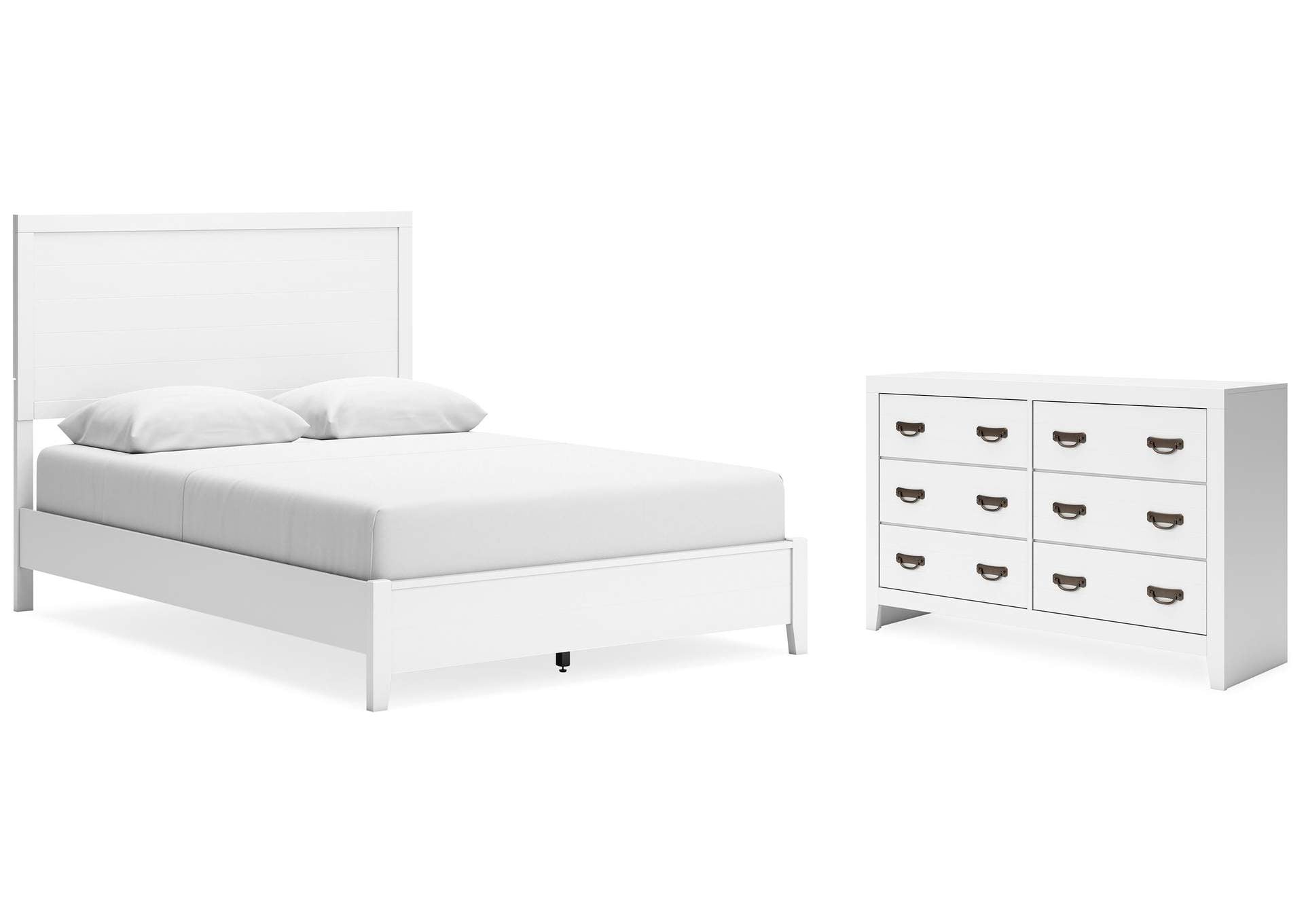 Binterglen Queen Panel Bed with Dresser