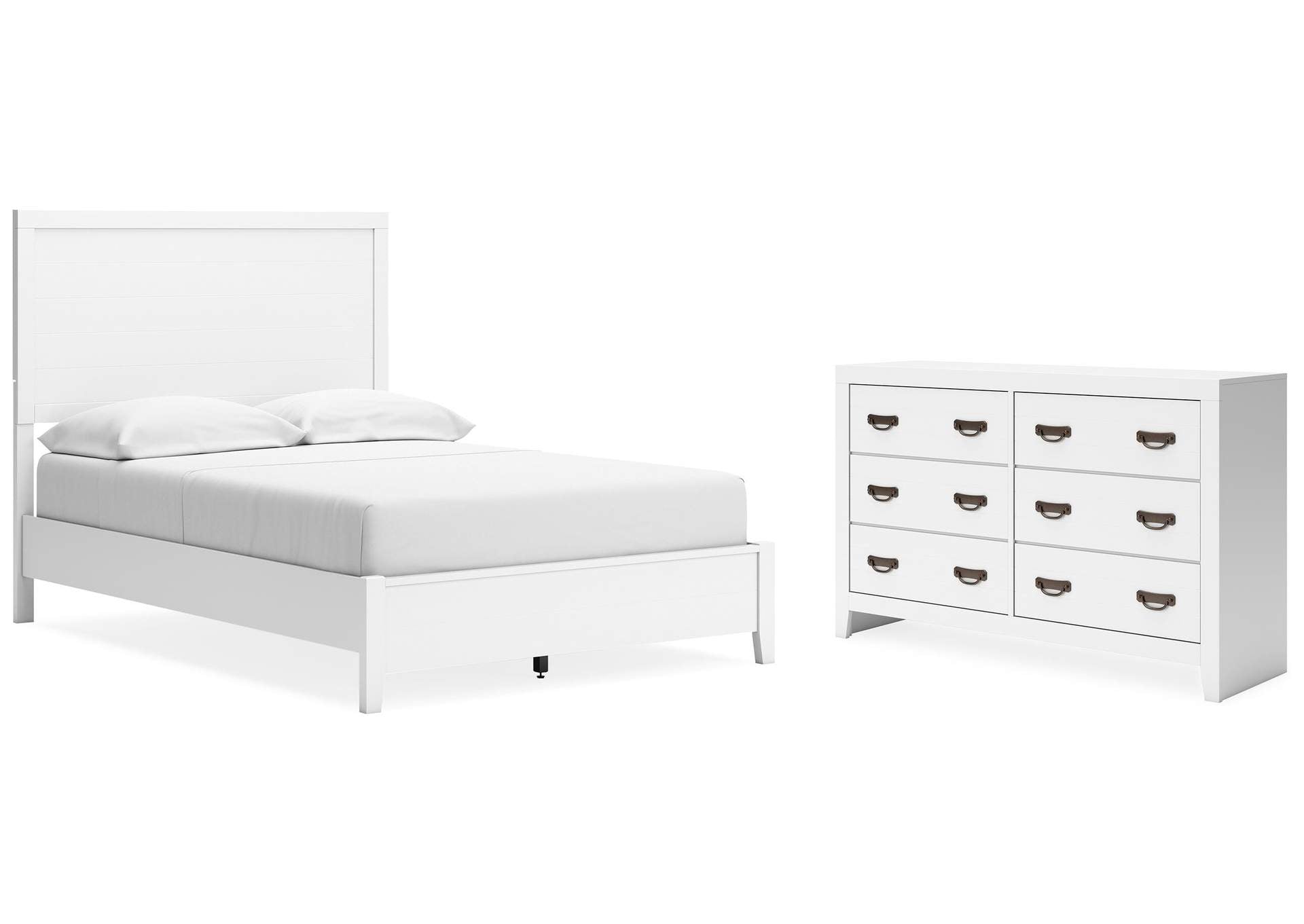 Binterglen Full Panel Bed with Dresser