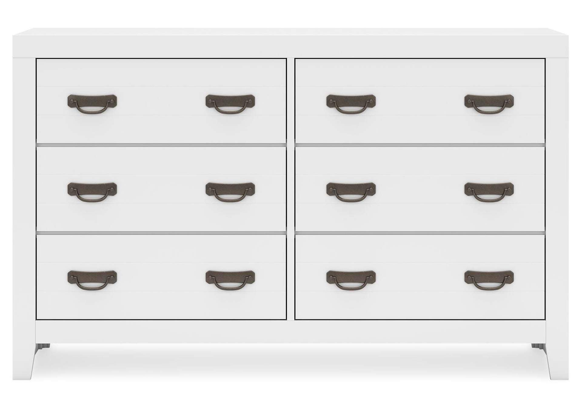 Binterglen Queen Panel Bed with Dresser front view