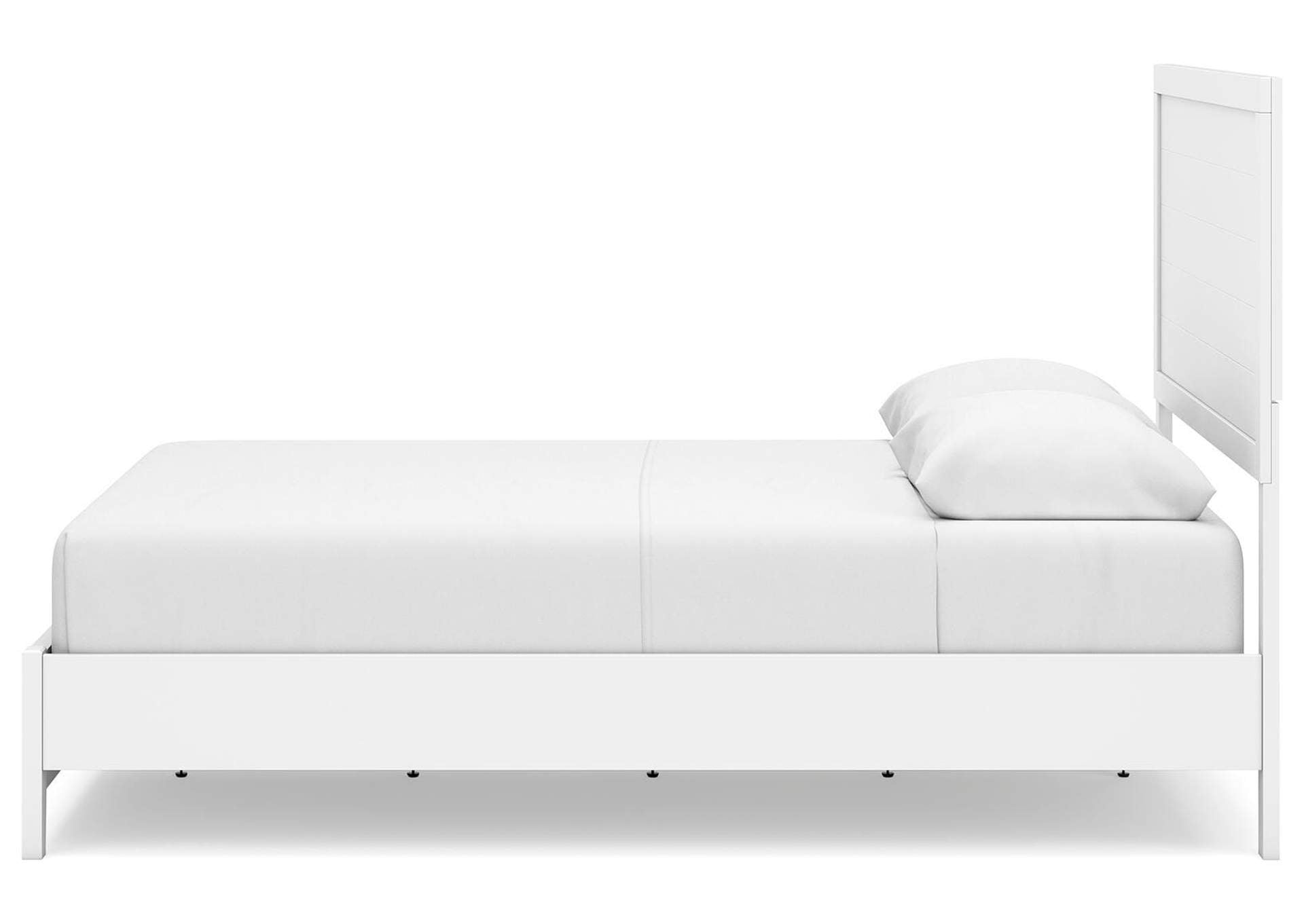 Binterglen Queen Panel Bed with Dresser side view