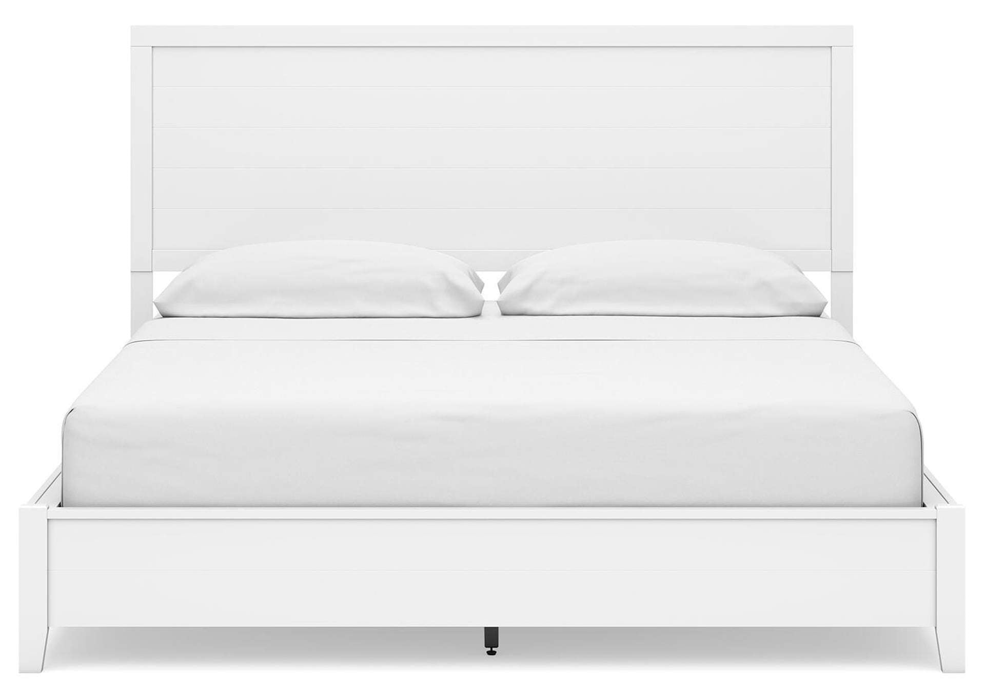 Binterglen California King Panel Bed, Dresser and 2 Nightstands front view