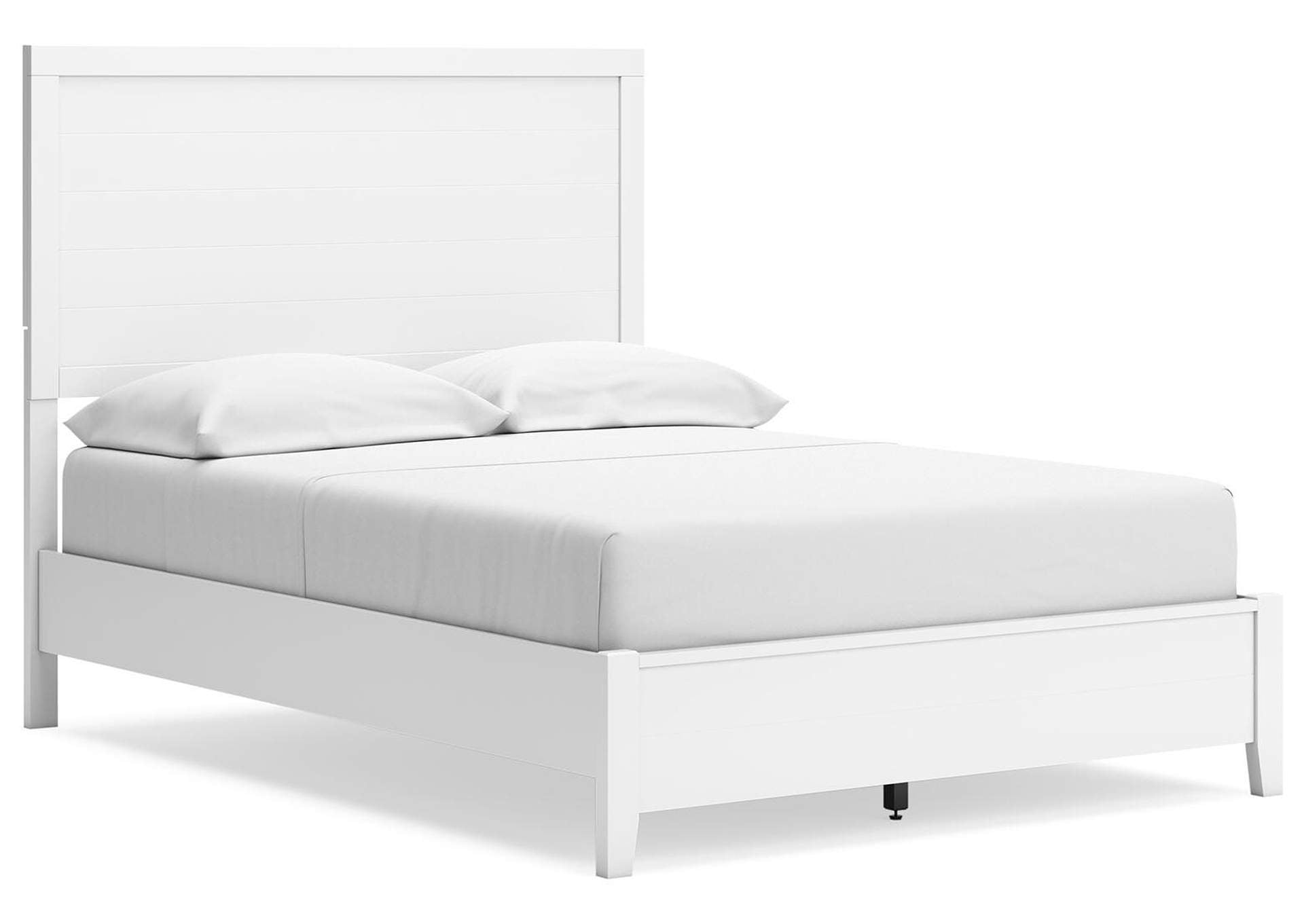 Binterglen Full Panel Bed with Nightstand angled view