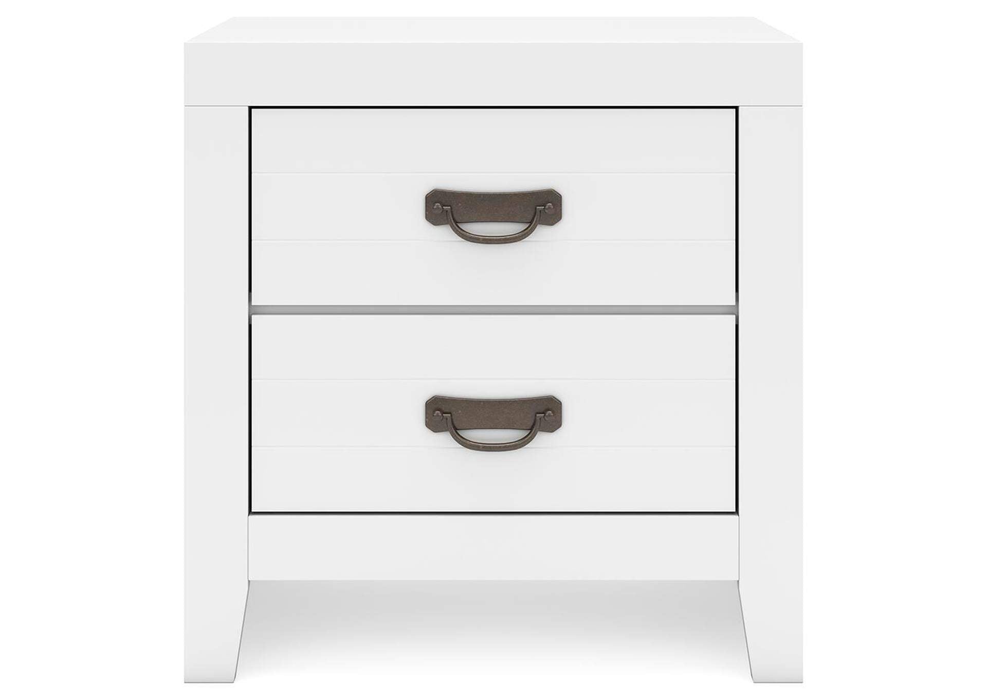 Binterglen Full Panel Bed with Mirrored Dresser and 2 Nightstands