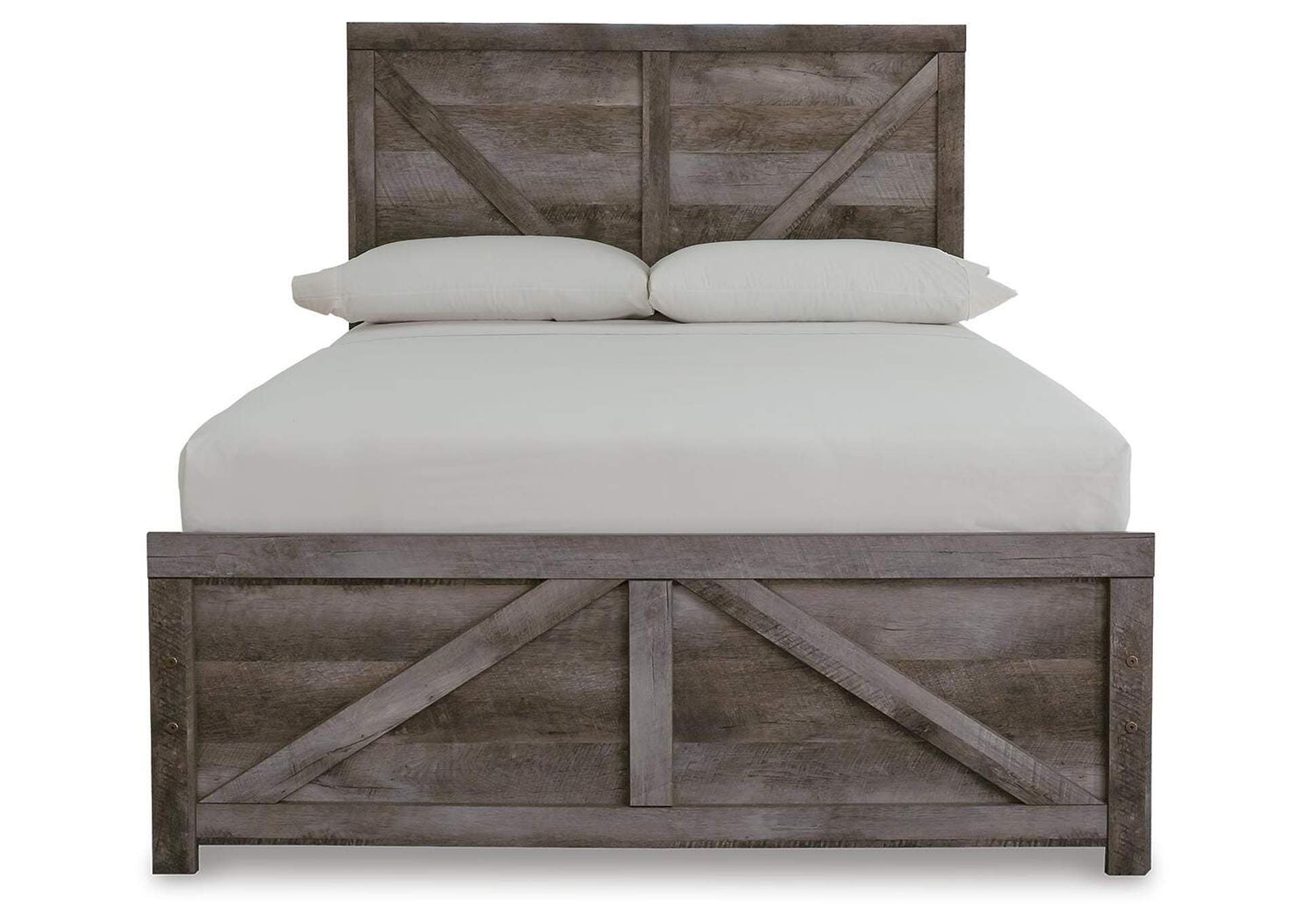 Wynnlow Full Crossbuck Panel Bed
