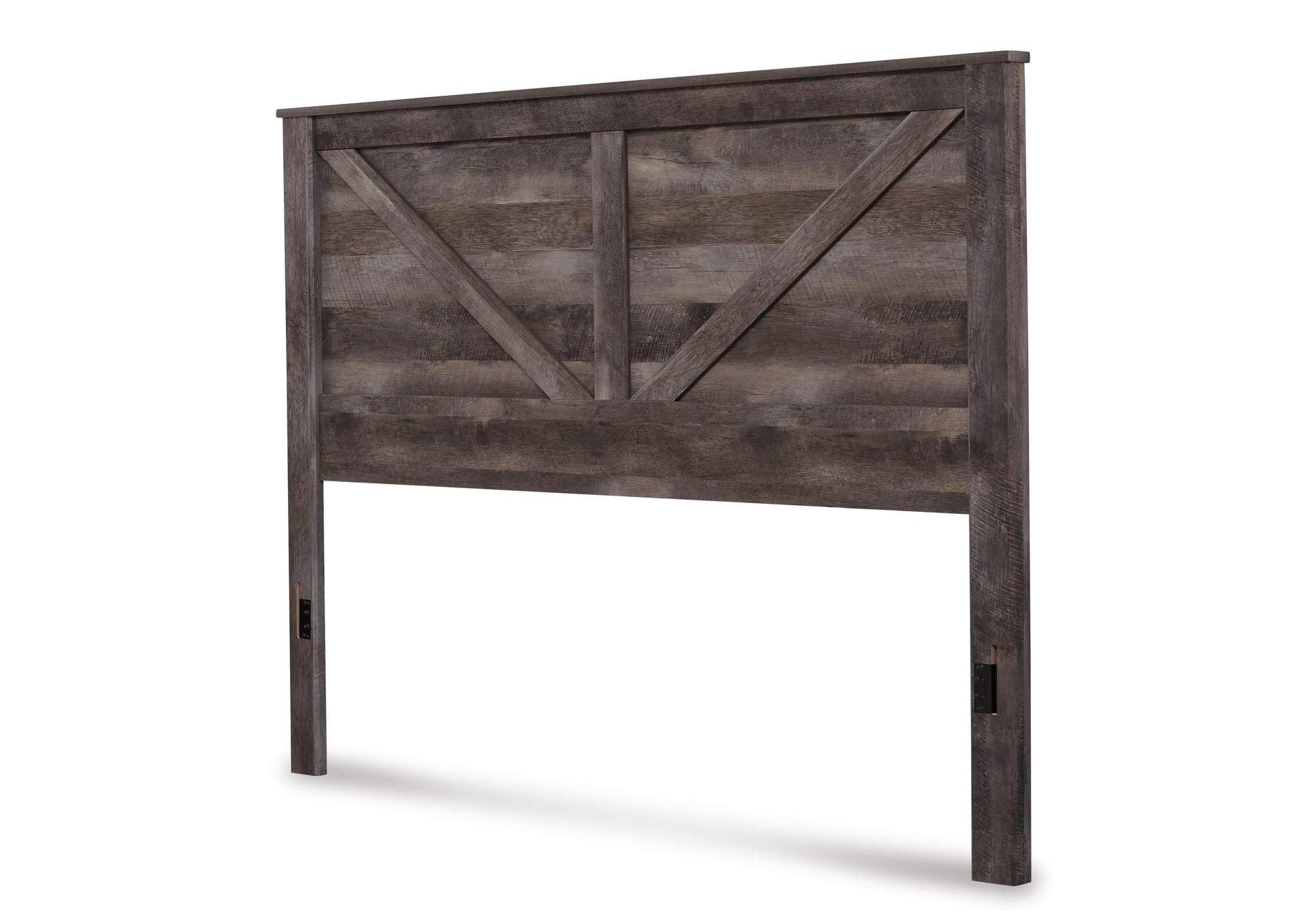 Wynnlow King Crossbuck Panel Bed