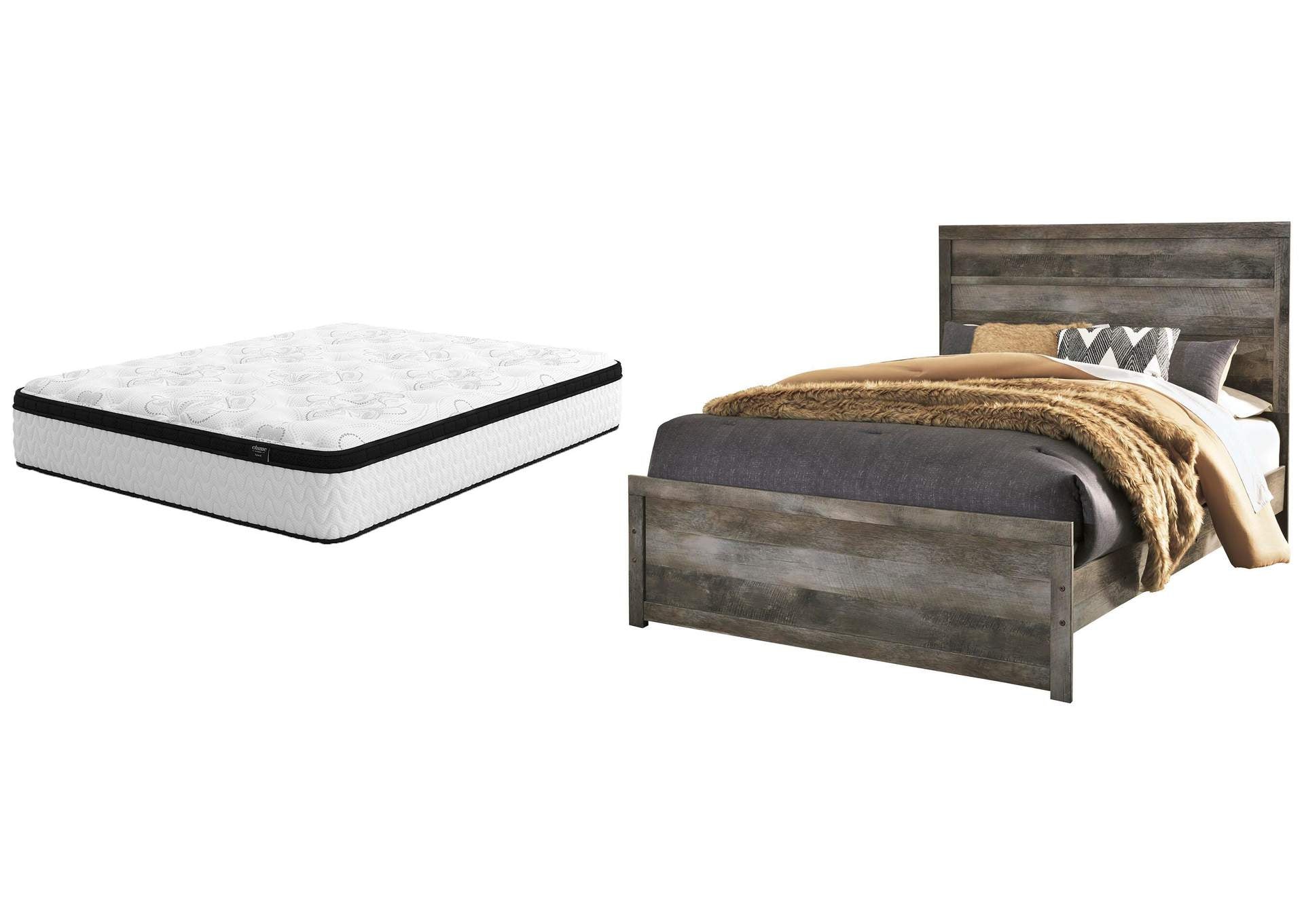 Wynnlow Queen Panel Bed with Mattress