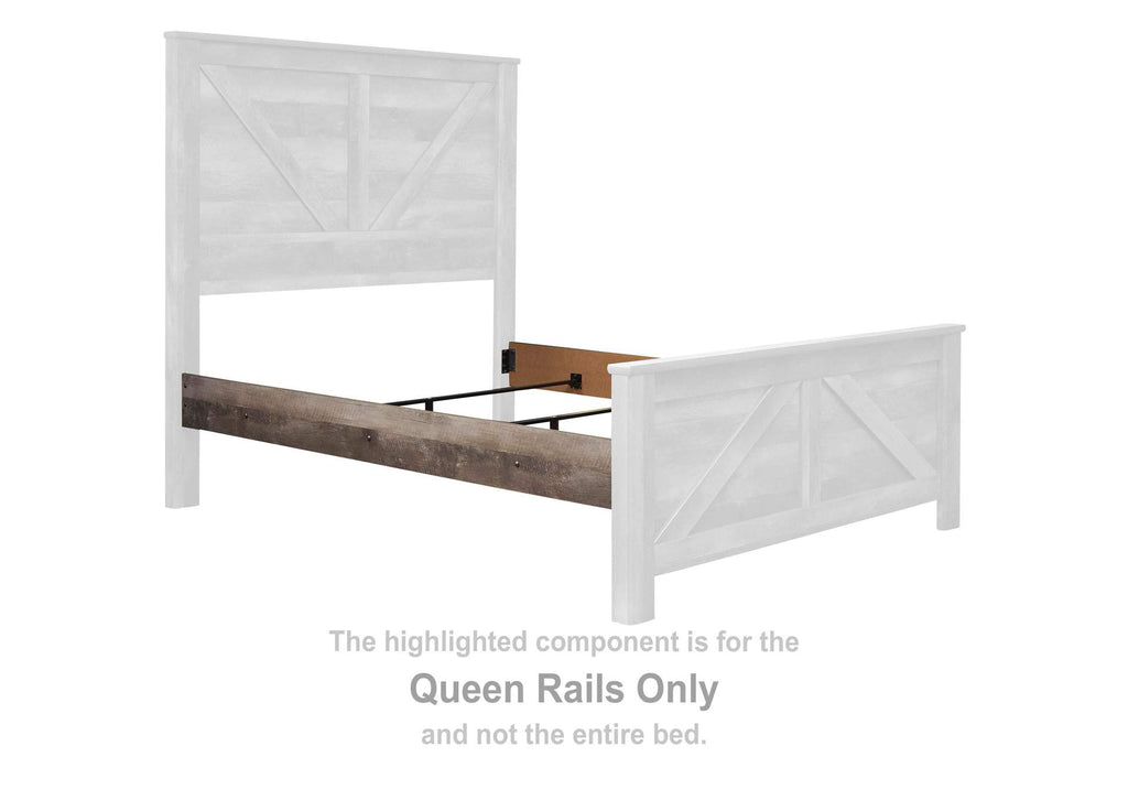 Wynnlow Queen Upholstered Poster Bed