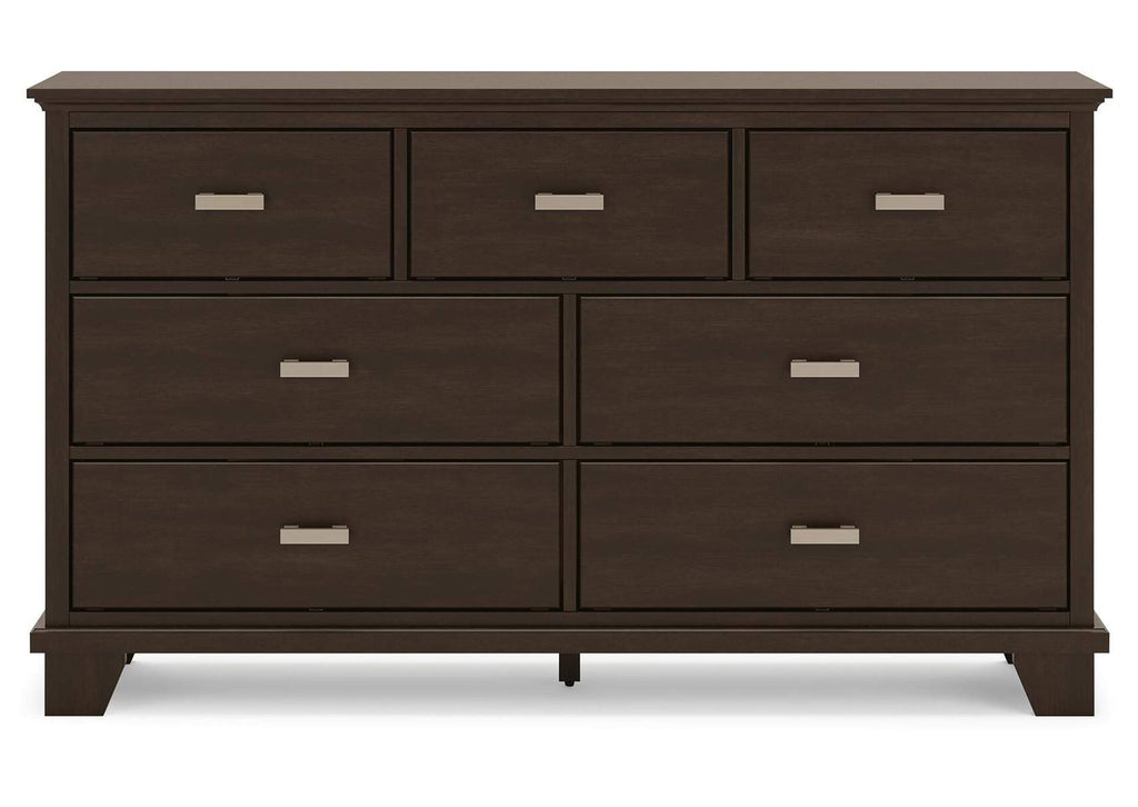 Covetown Full Panel Bed with Dresser and Nightstand front view