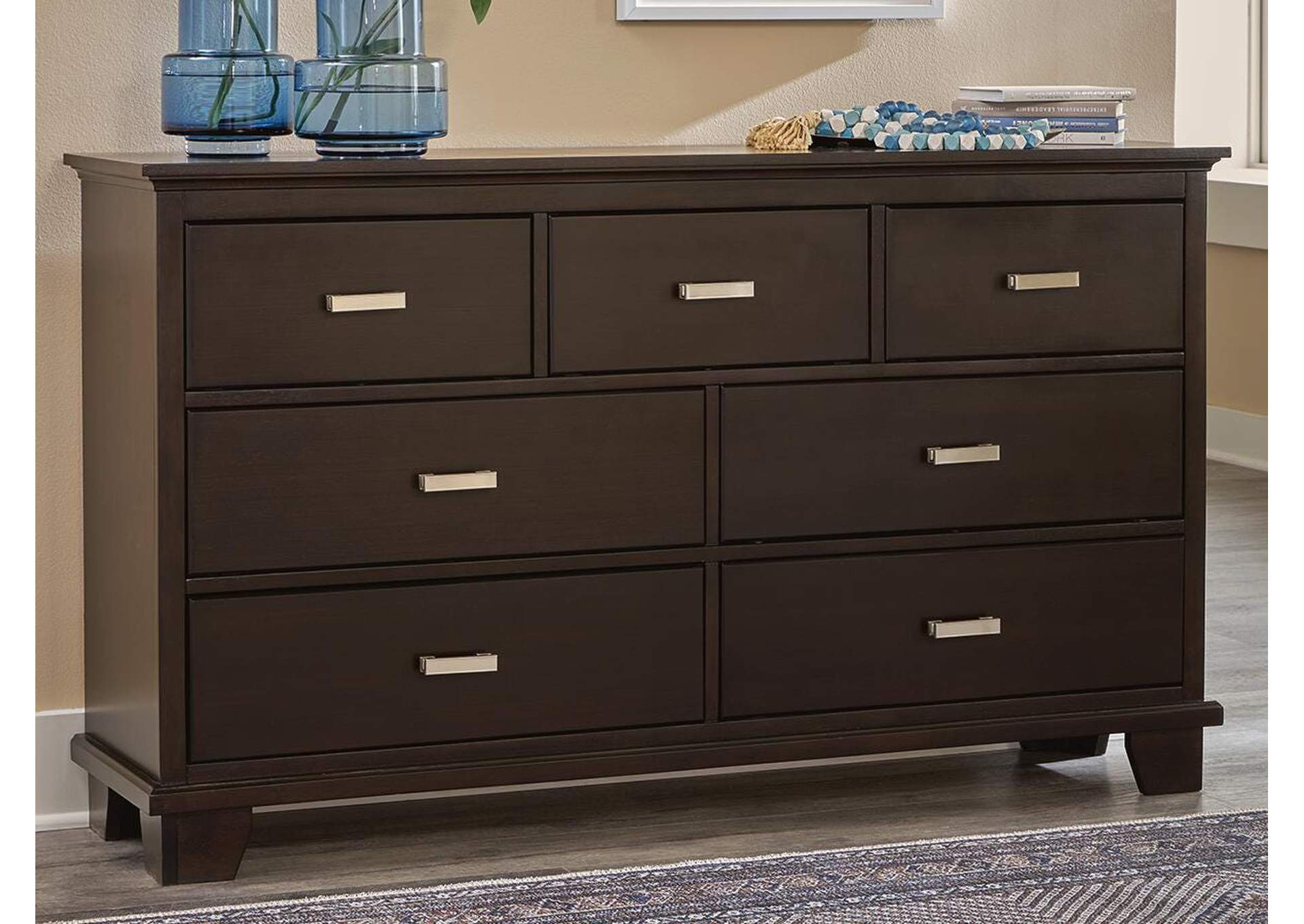 Covetown Twin Panel Bed with Dresser and Nightstand