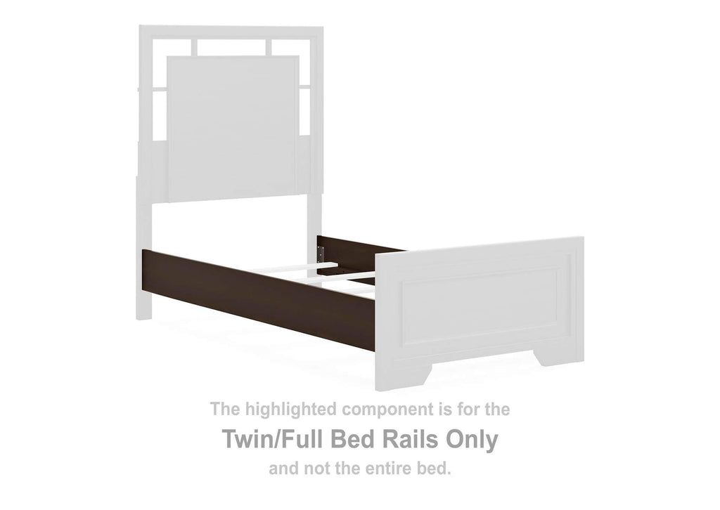 Covetown Twin Panel Bed and Nightstand