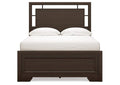 Covetown Full Panel Bed and Nightstand