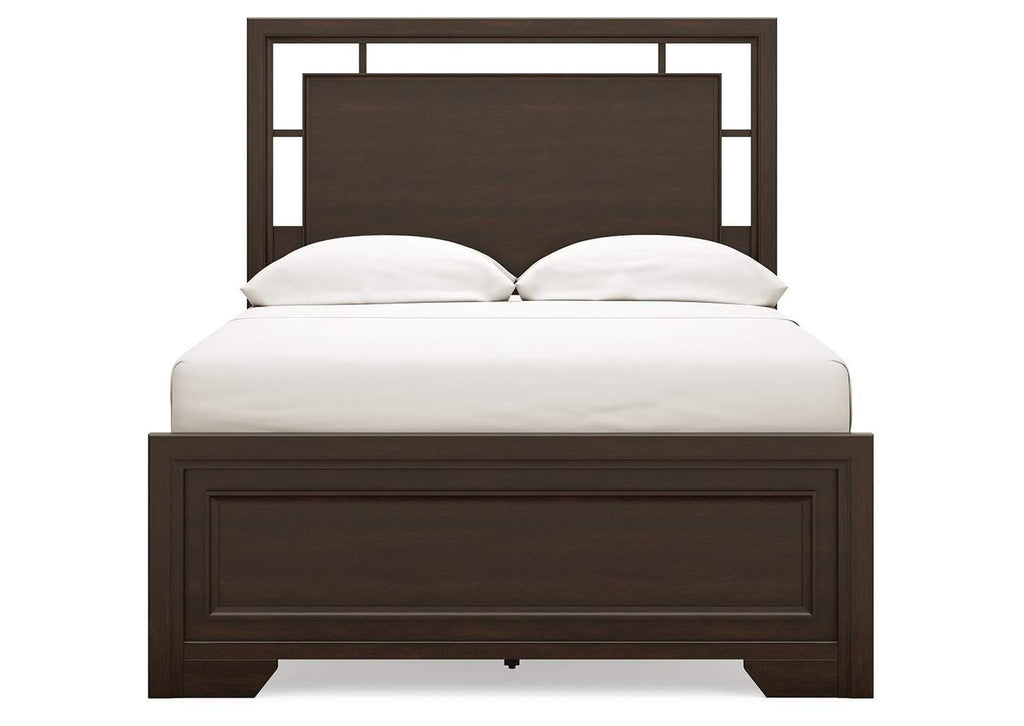 Covetown Full Panel Bed with Dresser