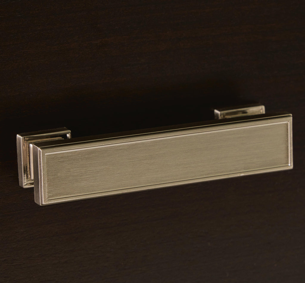 Covetown Nightstand in Dark Brown, detail view
