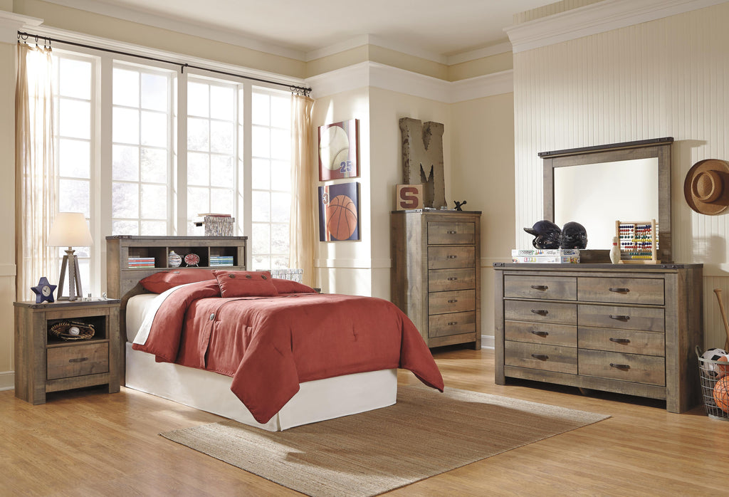 Trinell Twin Bookcase Bed - image 11