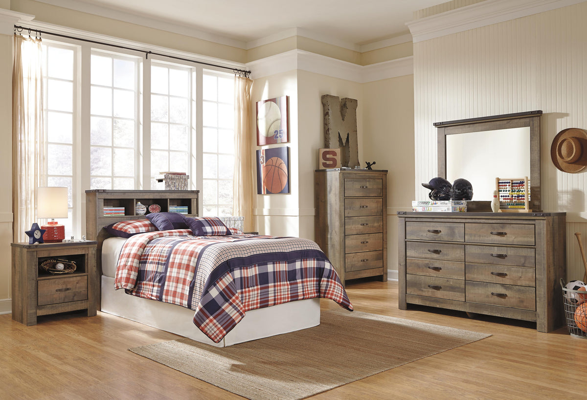 Trinell Twin Bookcase Bed with 2 Storage Drawers - image 20