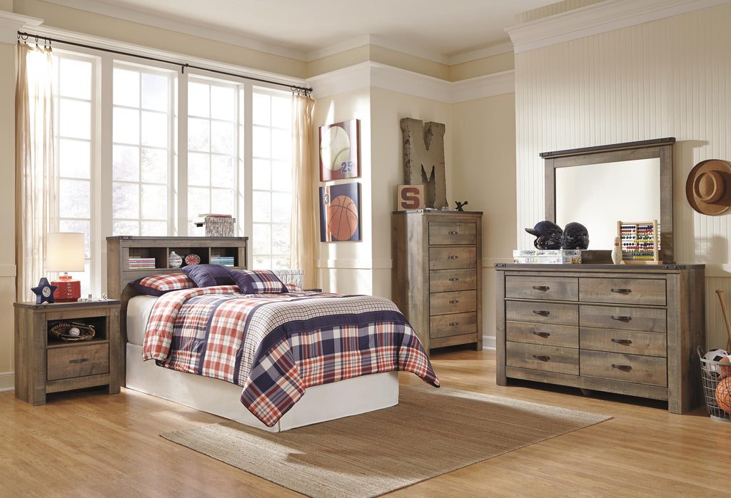 Trinell Twin Bookcase Bed - image 12
