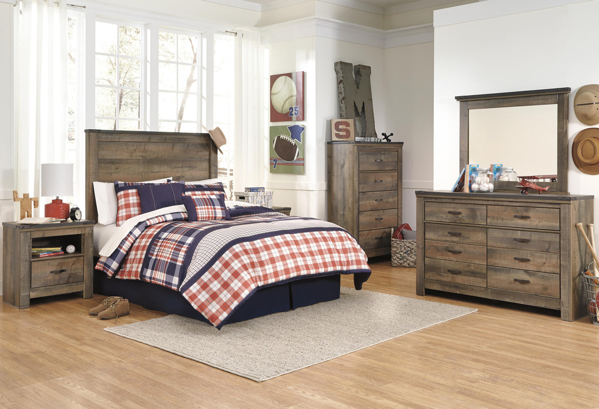 Trinell Full Panel Bed with 2 Storage Drawers - image 20