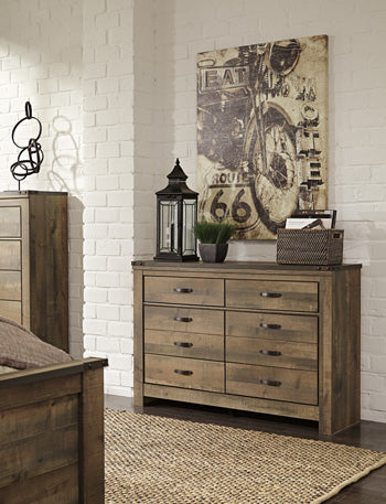 Trinell Dresser in Brown