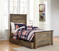 Trinell Twin Panel Bed with 1 Large Storage Drawer - image 1