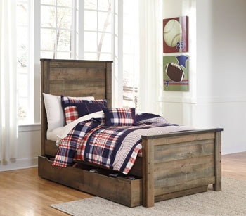 Trinell Full Panel Bed with 1 Large Storage Drawer - image 13
