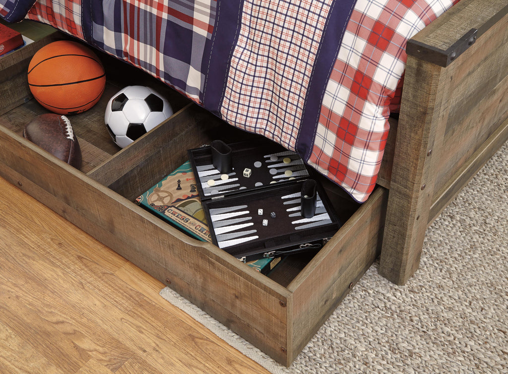 Trinell Full Panel Bed with 1 Large Storage Drawer - image 6