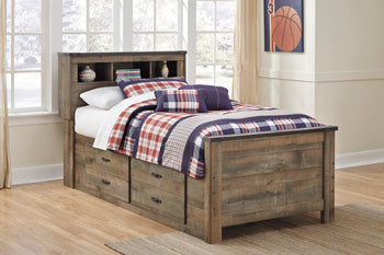 Trinell Twin Bookcase Bed with 2 Storage Drawers - image 12