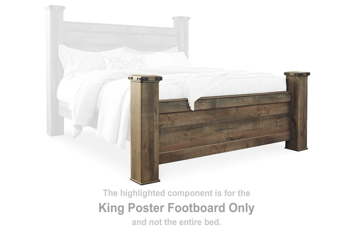 Trinell King Poster Bed - image 9