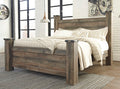 Trinell King Poster Bed in Brown