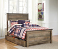 Trinell Full Panel Bed with 1 Large Storage Drawer - image 1