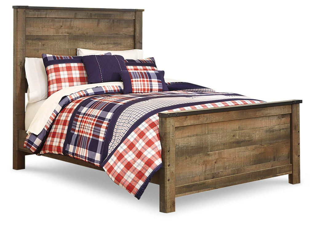 Trinell Full Panel Bed in Brown, alternate view 2