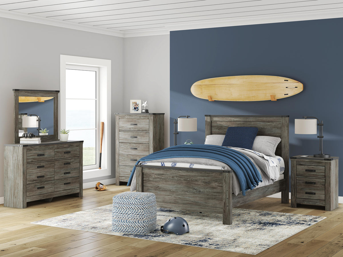 Frandern Dresser in Gray, alternate view 2