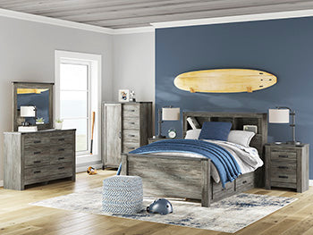 Frandern Twin Bookcase Panel Bed with Storage - additional image 2