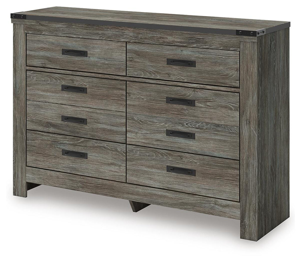 Frandern Dresser in Gray, angle view