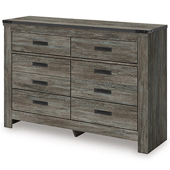 Frandern Dresser in Gray, angle view