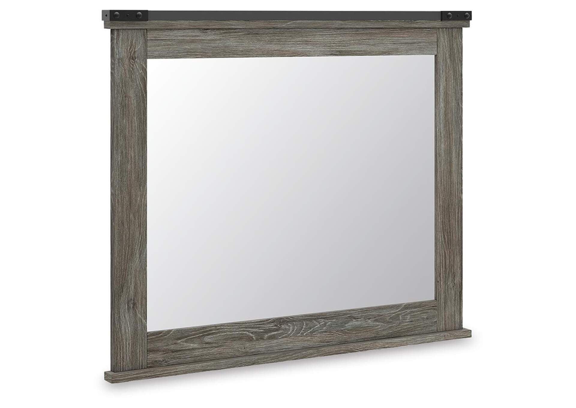 Frandern Bedroom Mirror angled view