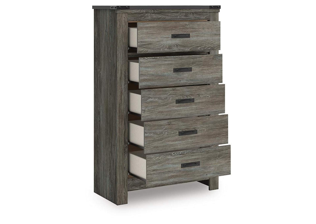 Frandern Chest of Drawers angled view