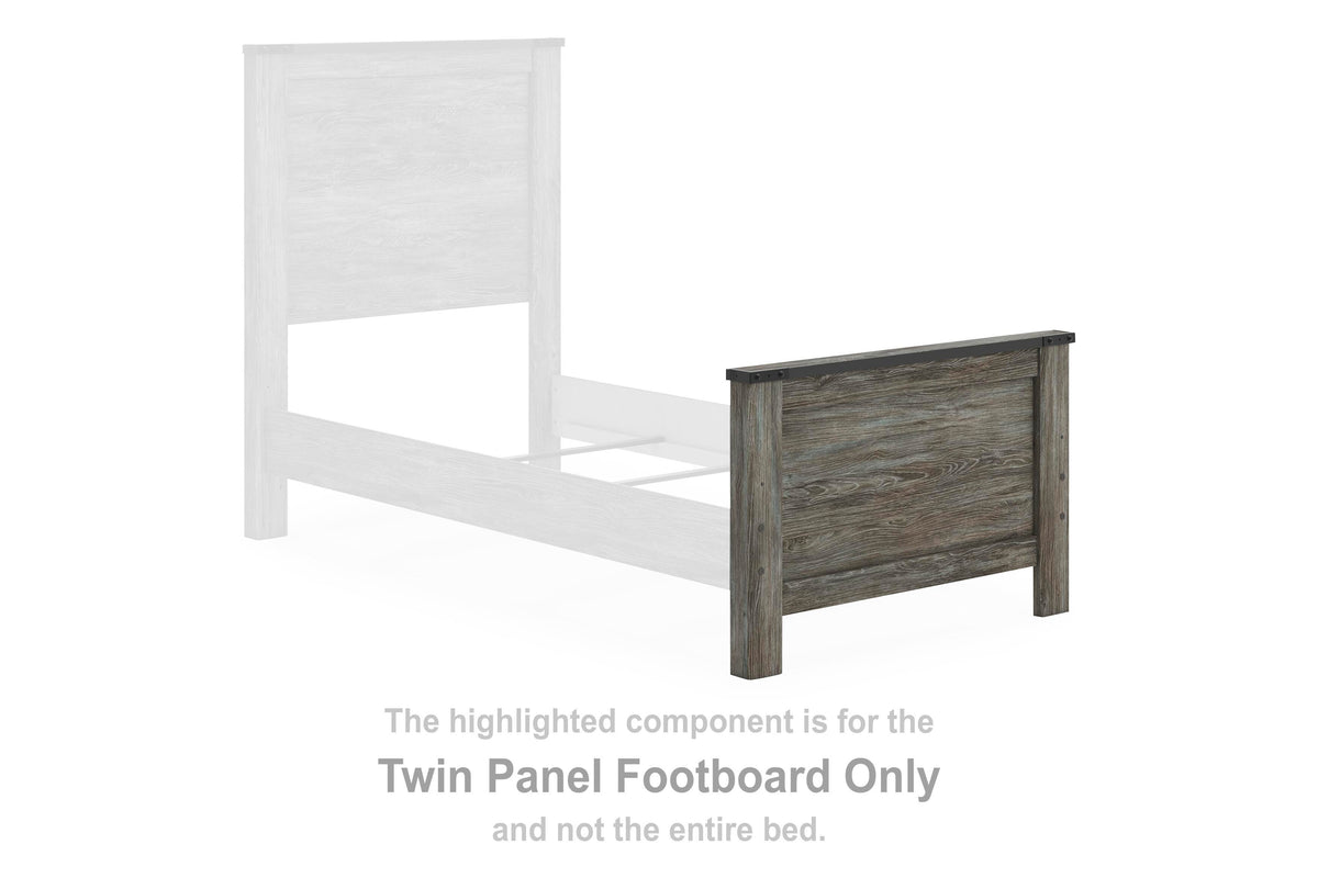 Frandern Twin Bookcase Panel Bed with Storage - image 8