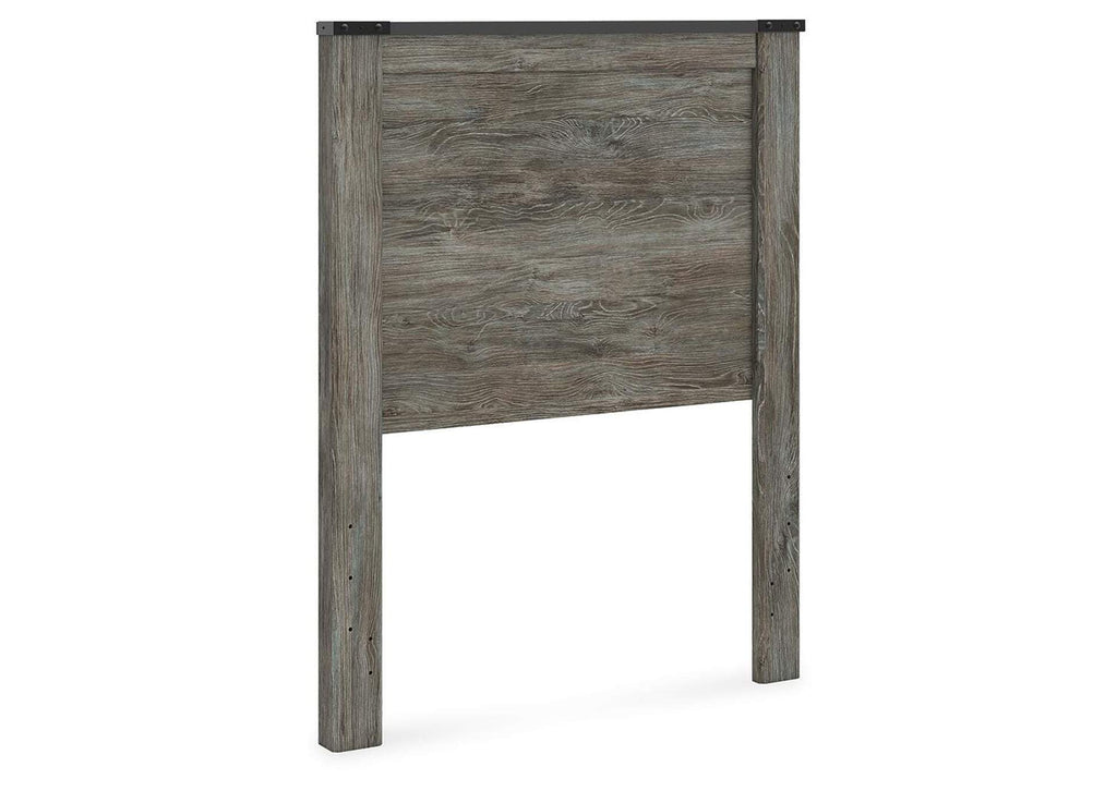Frandern Twin Panel Bed angled view