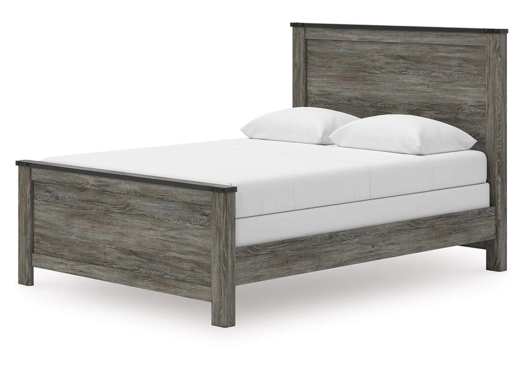 Frandern Queen Panel Bed angled view