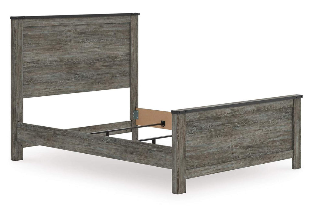 Frandern Queen Panel Bed angled view